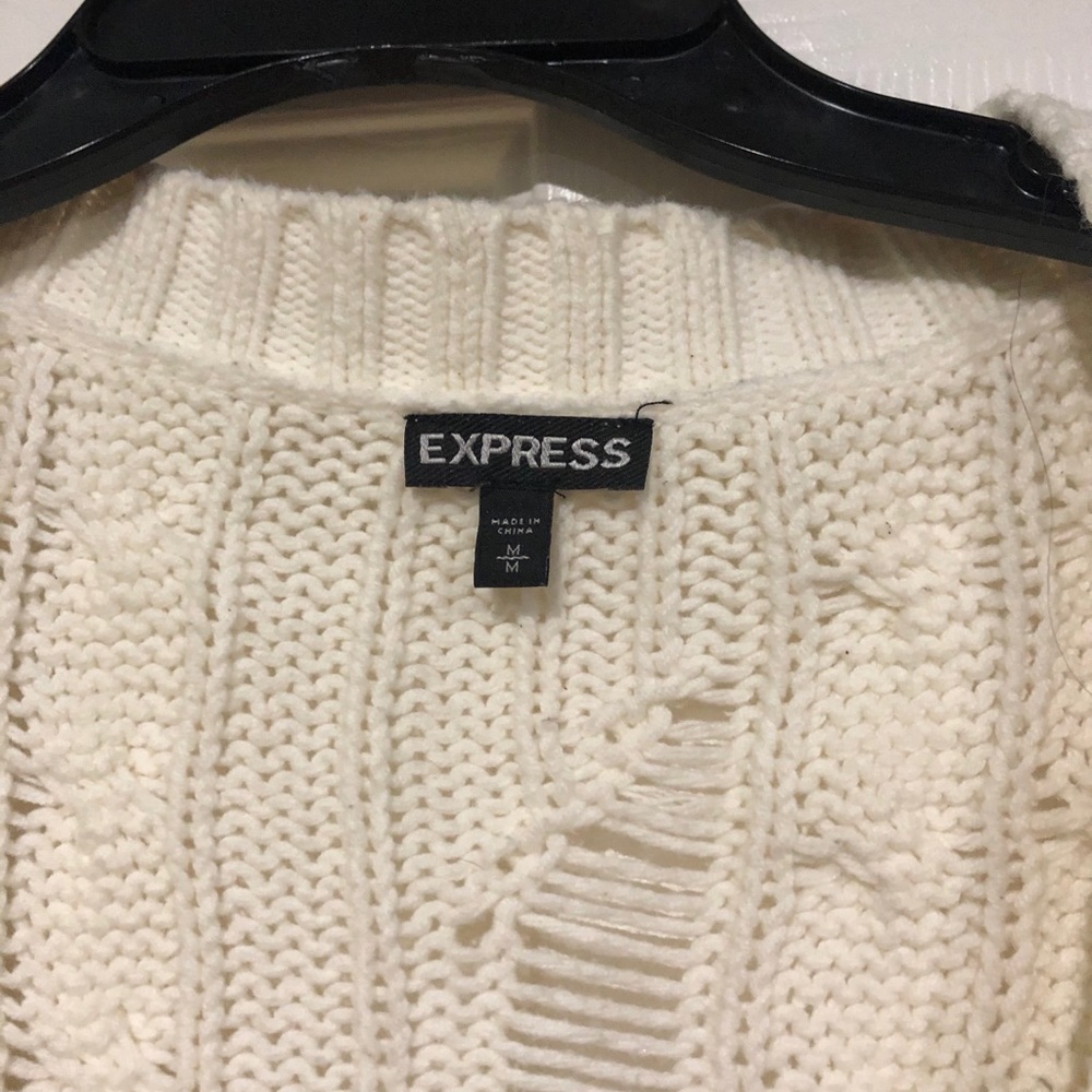 Express Cable Knit Sweater - Picture 3 of 4